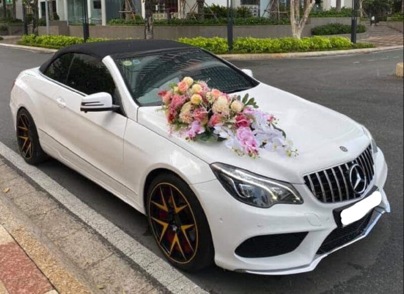 Xe Cưới Mercedes Mui Trần - Ảnh 1